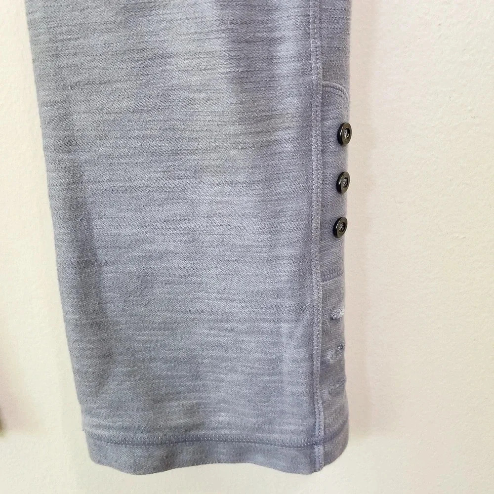 LULULEMON | RIDE ON CROP REFLECTIVE GREY SLUB  DENIM - Picture 11 of 14